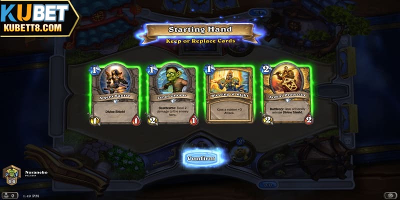 Hearthstone Game Thẻ Bài 3D Độc Đáo, Hấp Dẫn Số 1 Thị Trường Tham gia chơi tại KUBET để cảm nhận rõ nét sự thú vị của trò chơi