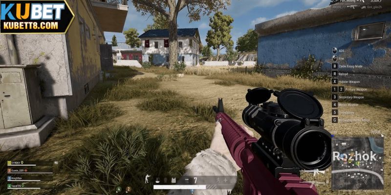 Game Battle Royale lối chơi hấp dẫn